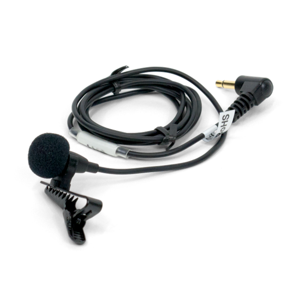 MIC 090 MINI LAPEL CLIP OMNIDIRECTIONAL MICROPHONE.  39" CORD.